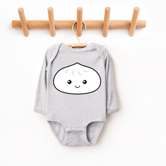 Little Baby Siopao Grey Onesie