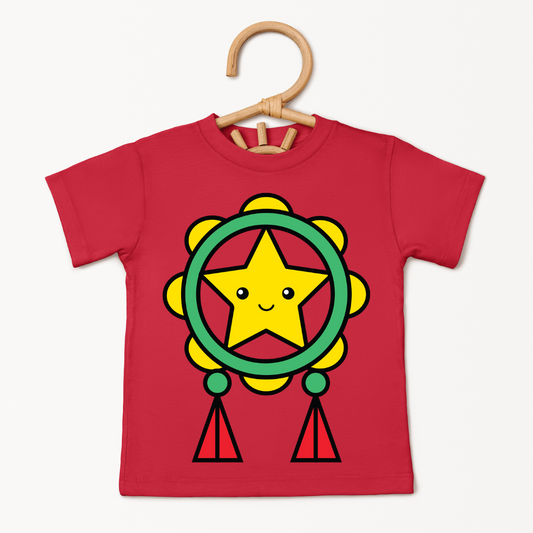 Twinkle Christmas Parol T-Shirt for Kids